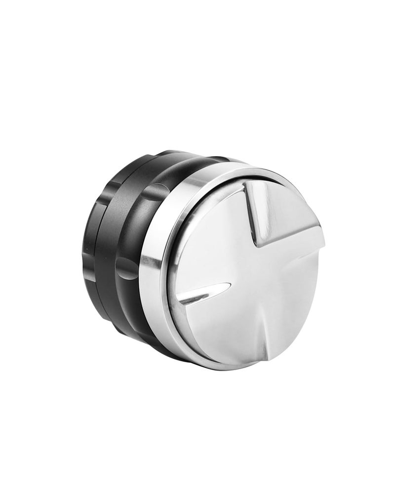 LePRESSO Coffee Distributor Levelling Tool 58.35mm Four Angled Slopes / Distributor Espresso Machine / 58 mm Portafilter’s Baskets / Material Stainless Steel SUS304, Alloy - Black - Image 1